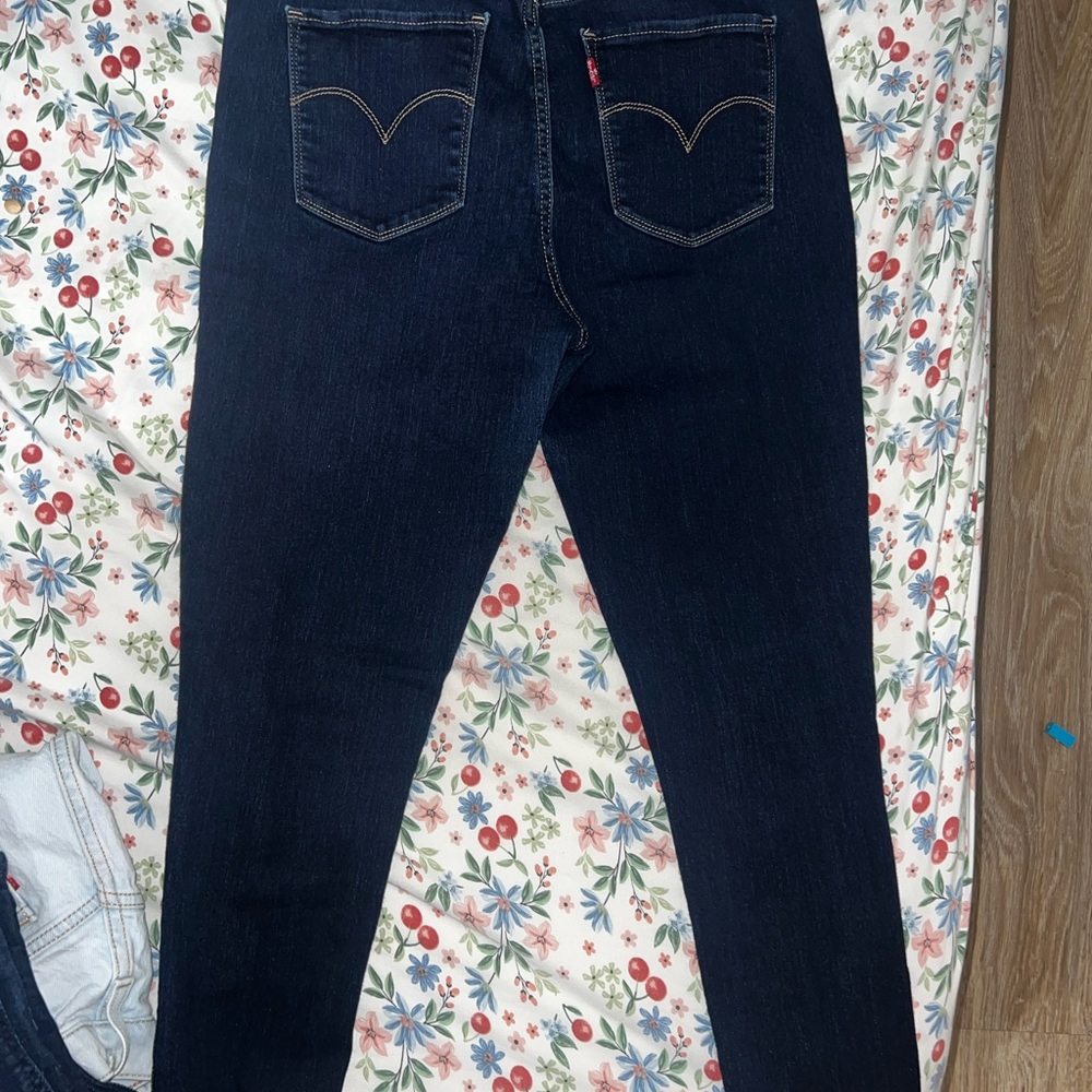 Levi's Blue Skinny Jeans Classic Style